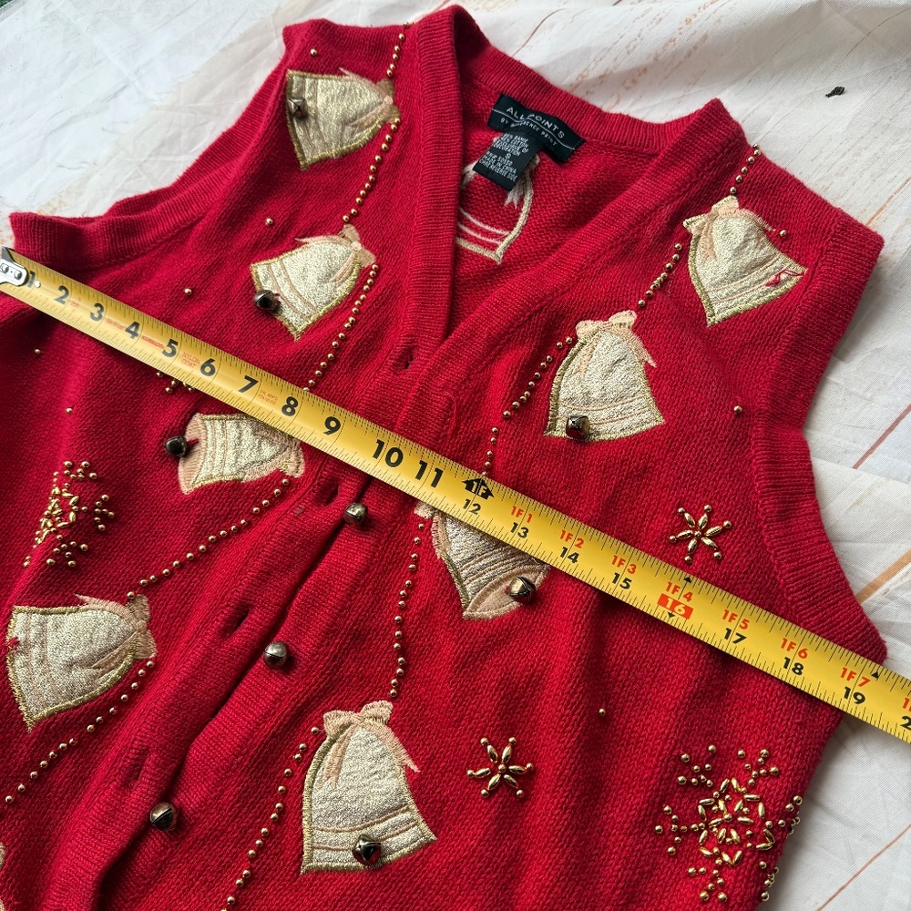 Reference Point Ugly Christmas Vest | Size S | Re… - image 5